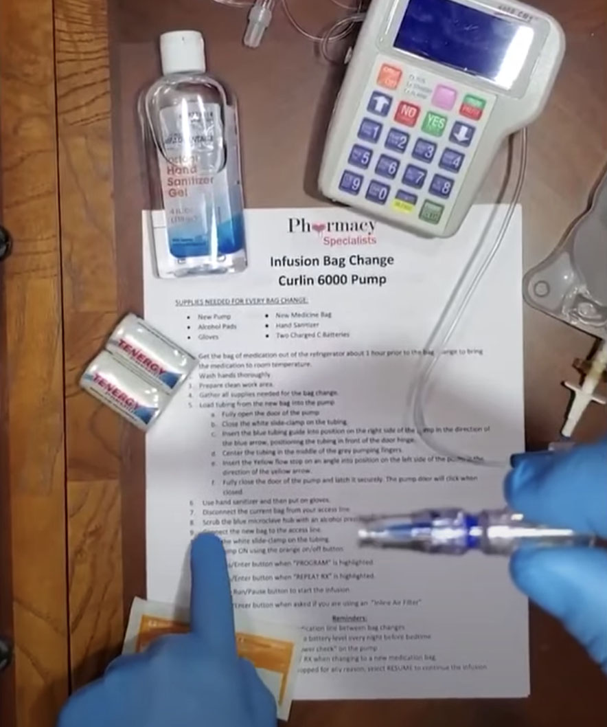 INOTROPE INFUSION W/ CURLIN PUMP VIDEO INSTRUCTIONS